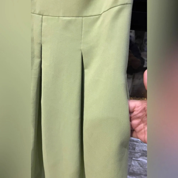 Sharagano size 4 A-Line light green dress - Picture 7 of 11